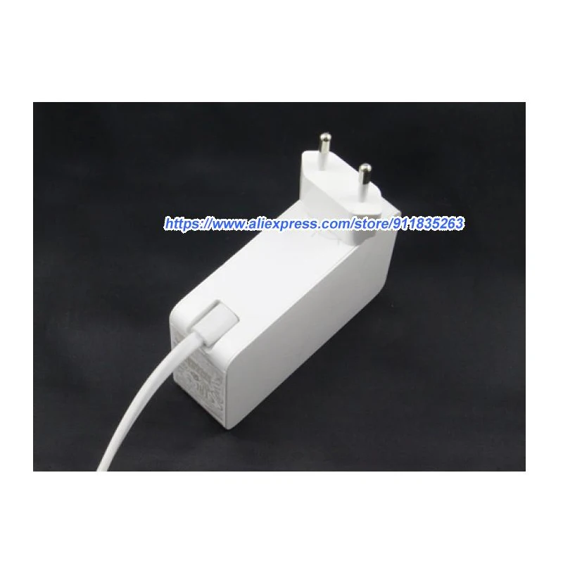 Putih A5919_KPNL Adaptor Power Supply 19V 3.1A BN44-00887E untuk SAMSUNG T32E319EI S34J550WQU C32F391FWN Pengisi Daya Uni Eropa Plug 6.5x4.4mm