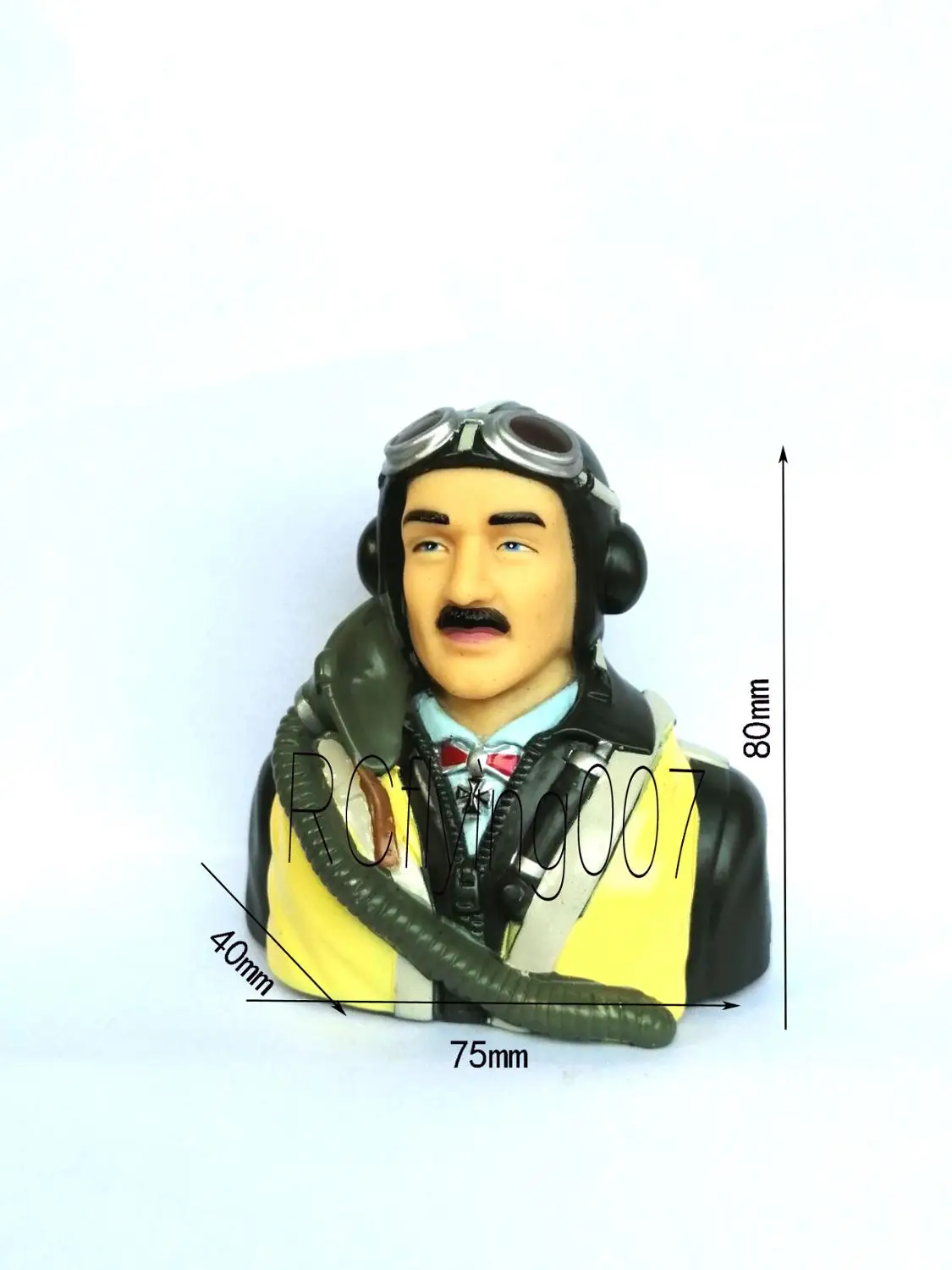 WWII German Airplane Model, Aircraft Pilot, Scale RC, 1/6 Scale