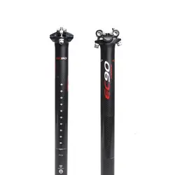 EC90 Carbon Fiber Bicycle Seatpost MTB/Road Bike Seat Post 27.2/30.8/31.6*350/400mm Cycling Seatposts