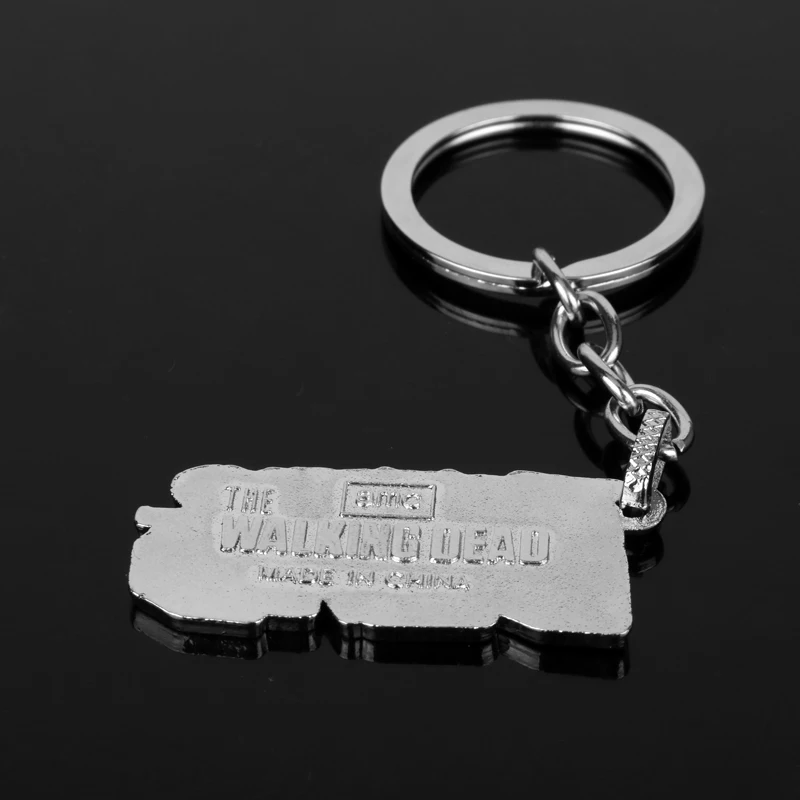 dongsheng Movie Game Gifts The Walking Dead Keychain Key Rings Holder For Gift Chaveiro Car Key Chain Jewelry Men Souvenir 1pcs