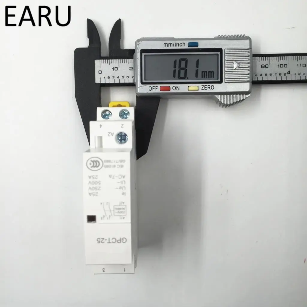 GPCT1 2P 16A 25A 2NC 220 В/230 В 50/60 Гц Din-рейка