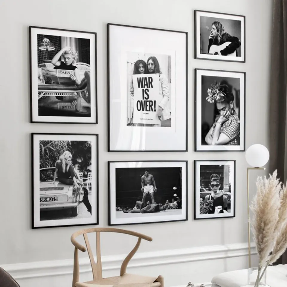 Poster Star – Moderne Wandkunst für Wohnzimmer mit Charakter und Stil