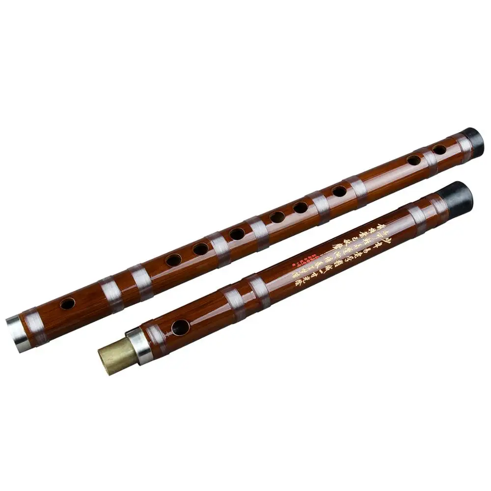 CDEFG-Handmade Bamboo Flute, Woodwind Musical Instrument, Professional Dizi with Line Also Suitable For Beginners