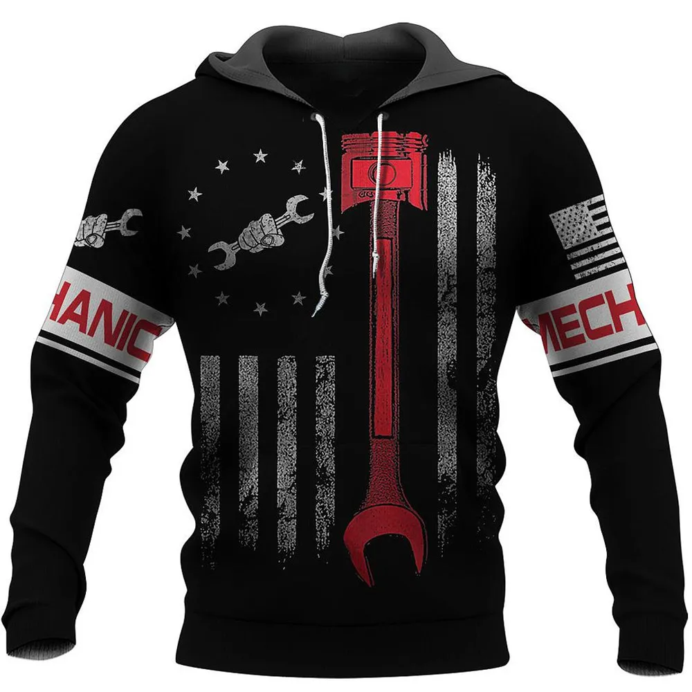 I am a Mechanic 3D All Over Printed Shirts Fashion Autumn Sweatshirt Men Women Casual Harajuku Hoodies Z020