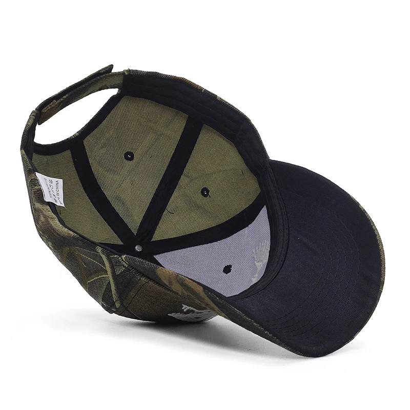 Casquette de baseball brodée Shoous pour hommes, casquettes de chasse CamSolomon, sports de plein air, chapeau de soleil, pêche au poisson,