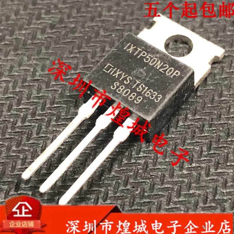 Original 5PCS/ IXTP50N20P  TP50N20P TO-220 200V 50A