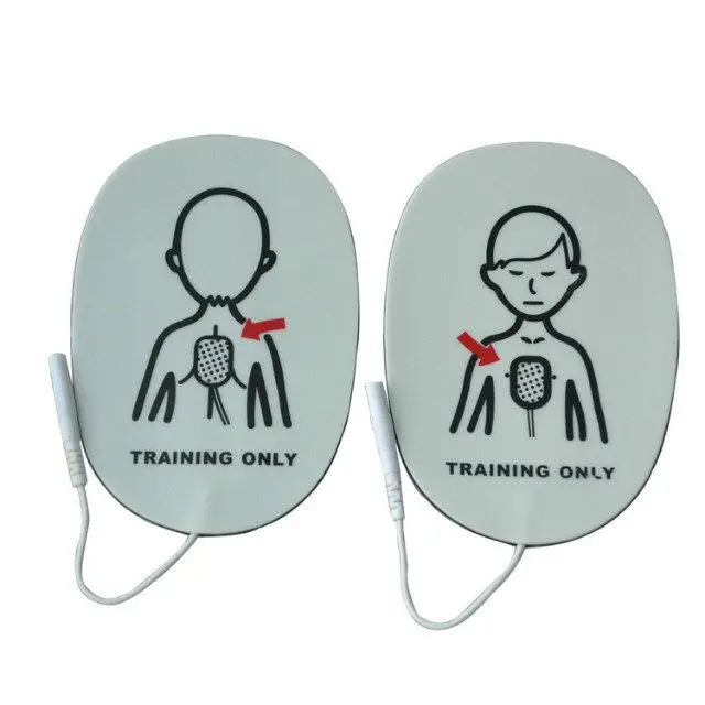 

10 Pairs AED Training Machine Electrode Pads For Children Rescue First Aid Traing Conducting Patches