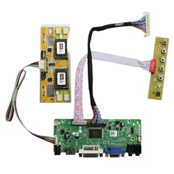 VSDISPLAY HD DVI VGA Audio LCD Controller Board Work for 17