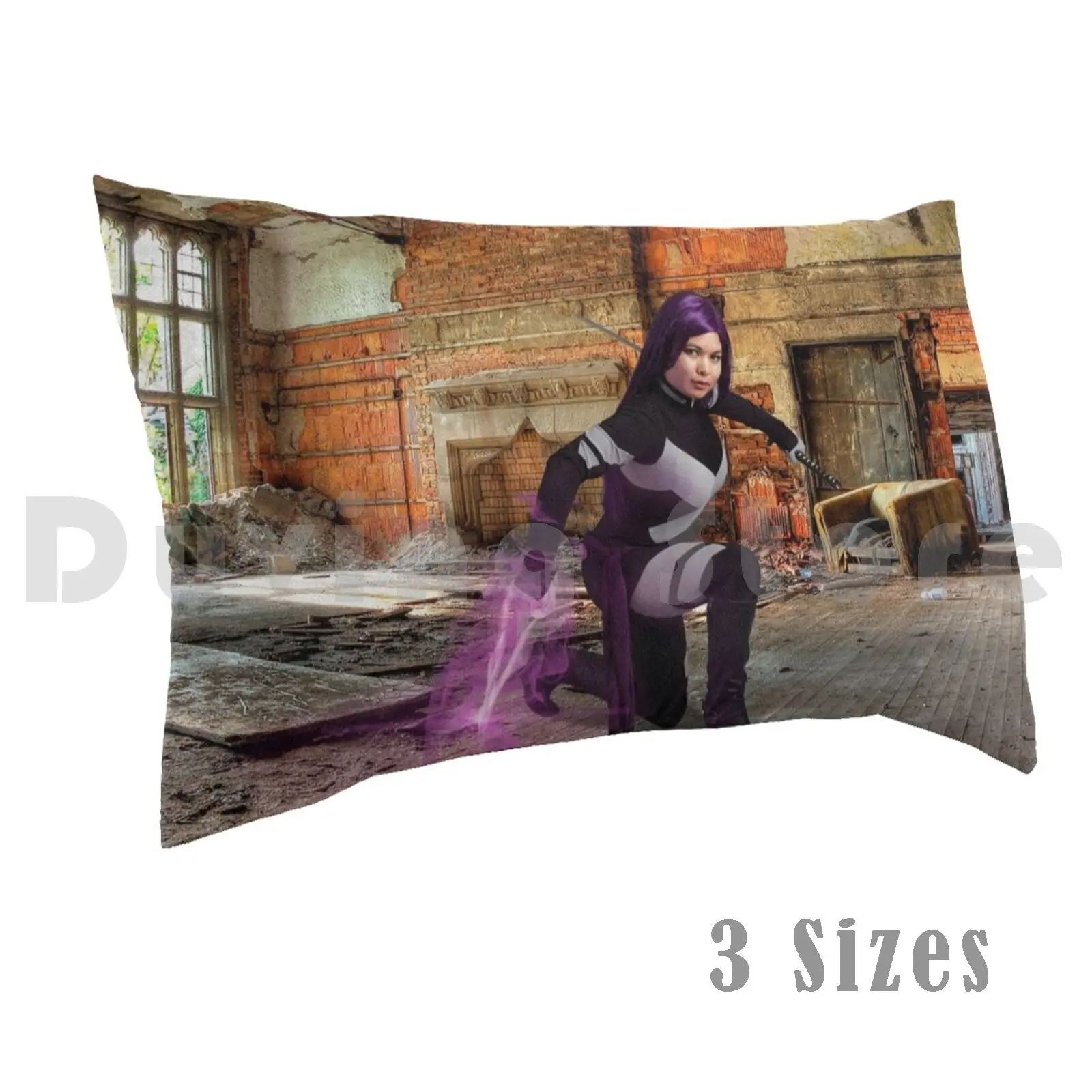 Challenge AcceptedPillow case Psylocke Kwannon Fallen Angels X Men X Force Comics Cosplay