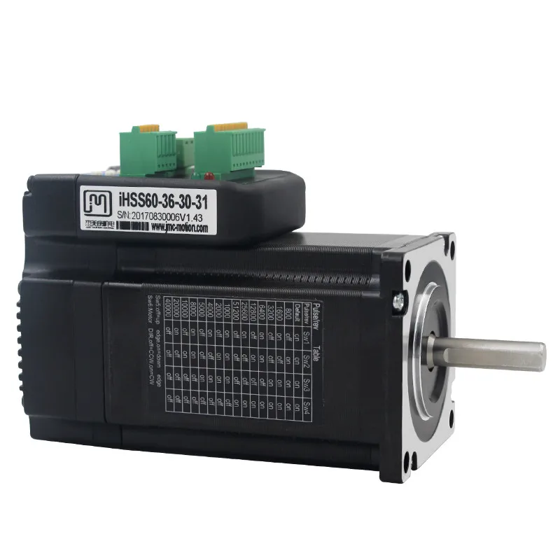 iHSS60-36-30-31 JMC Nema 24 3Nm DC36V Integrated Closed Loop Stepper motor with driver