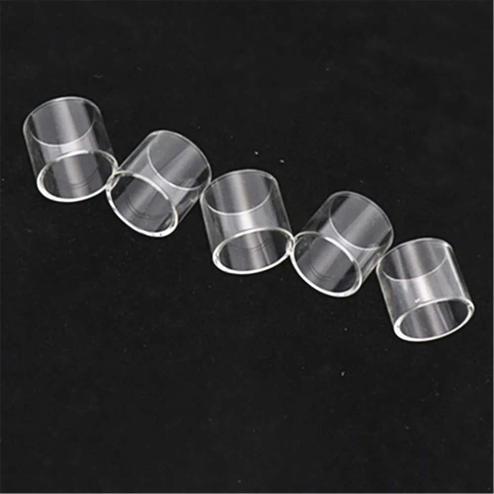 FATUBE 5pcs straight mini glass cups for Nautilus 2S / Nautilus 2/zelos 2.0/Zelos 50W/Nautilus X 2ml/4ml / X30 GLASS TUBE