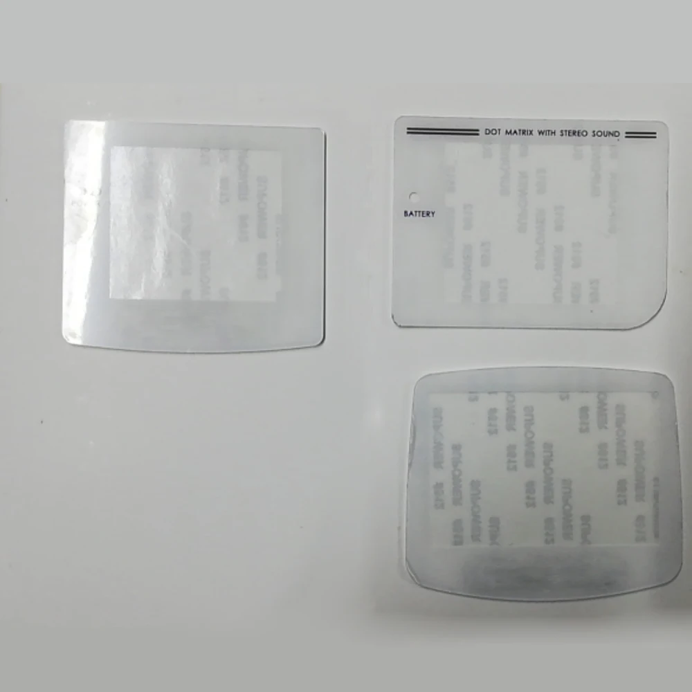 

50pcs White Plastic lens for GB GBC GBA lens repair replacement