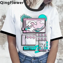 Aesthetic Vaporwave tshirt t-shirt male  white t shirt tumblr clothes t shirt harajuku kawaii ulzzang