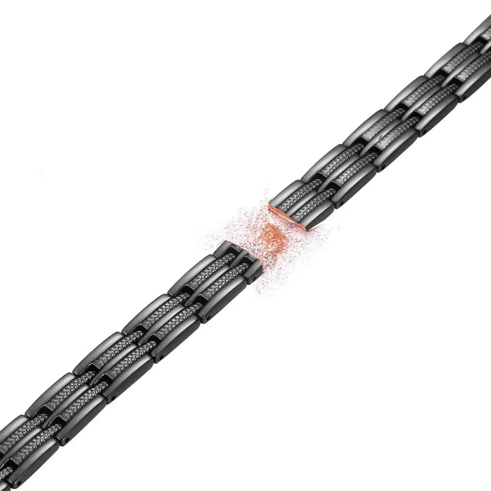 Magnetic Pure Copper Bracelets for Women Black Chain Health Energy Magnetic Bracelets & Bangles for Arthritis Women Jewelry
