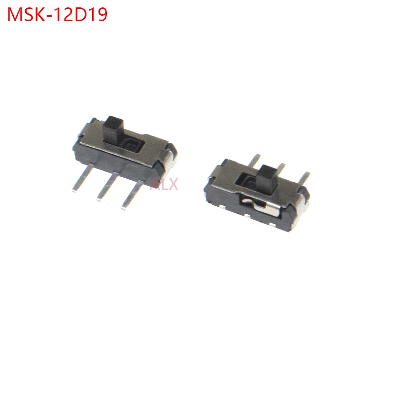 10PCS Slide Switch Micro-power TOGGLE switch 3Pin/6Pin/8Pin Dip/Smd Right Angle 2.0MM/2.54MM/3MM/4.7MM SS12D10/SS12D07/SS12D10