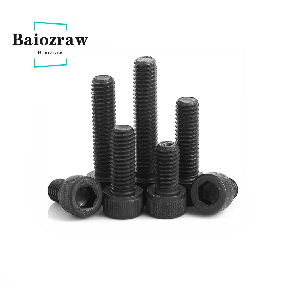 مسدس المقبس المسمار كأس رئيس الترباس المسمار M3 M4 M5 12.9 الصف الكربون الصلب ألين المسمار Din912 عرافة المسمار مع مفتاح ثلاثية الأبعاد أجزاء الطابعة #2