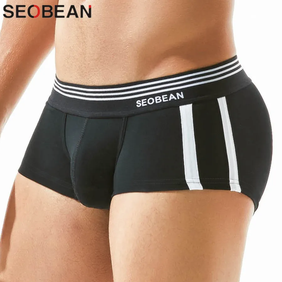 Men\'s Tight sport Mens Underwear Cotton Boxers Underpants Breathable Boxer Shorts Men Panties Sexy Male Underwears