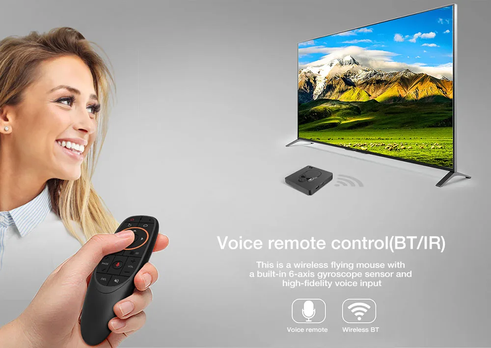 Beelink – boîtier Smart TV GT King, Android 9, Amlogic S922X Quad core, 4 go 64 go, BT4.1, 1000M LAN, usb 3.0, 4K, wifi 6