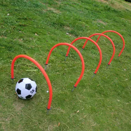 

PortableFootball Training Arch Obstacle Agility Shooting Skill Training Equipment Good Quality Useful Professional Soccer Tools