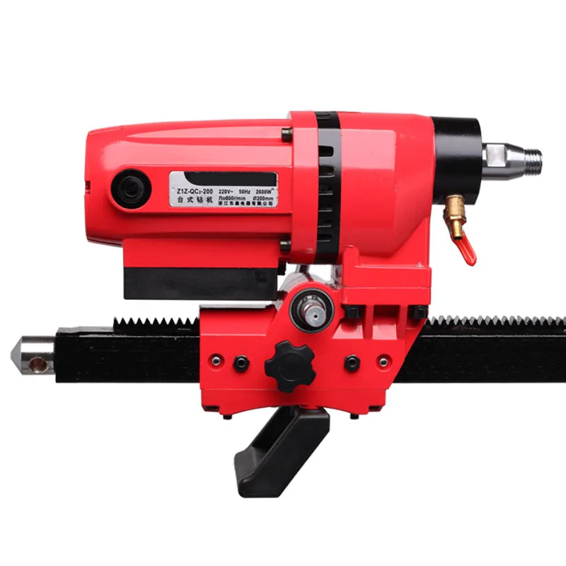 Lightweight diamond drilling rig engineering drilling machine air conditioning drilling water electric drilling water grinding