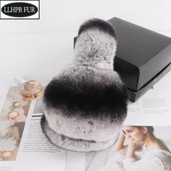 Lovely Girls Luxury Fuffy Genuine Rex Rabbit Fur Earmuff Women Winter Warm Soft Real Rex Rabbit Fur Earmuffs Female Fur Earlaps