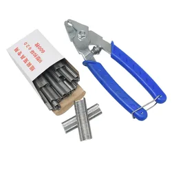 1Set Chicken Bird Cage Clamp Installation Scattered M Nail Pliers Animal Cages Pliers Rabbit Cage Accessories Installation Tools