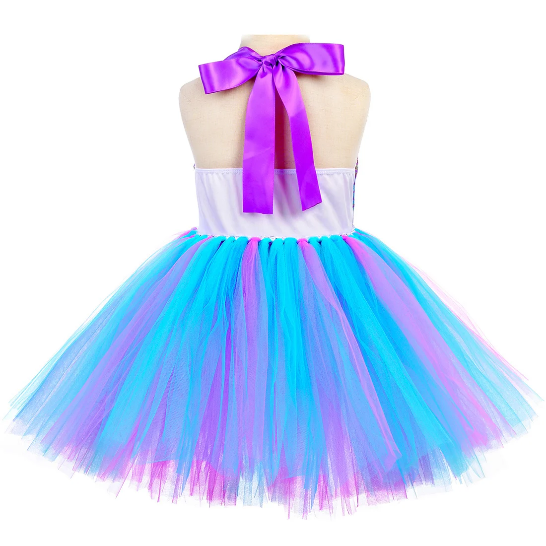 Girls Mermaid Dress Kids Birthday Party Dresses Little Mermaid Princess Costumes for Halloween New Year Party Dresses KidsOutfit