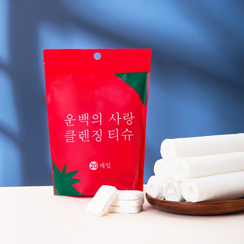 Mini Compressed Towel Disposable Capsules Towel Face Care Tablet Outdoor Travel Cloth Wipes Paper Tissue Mask