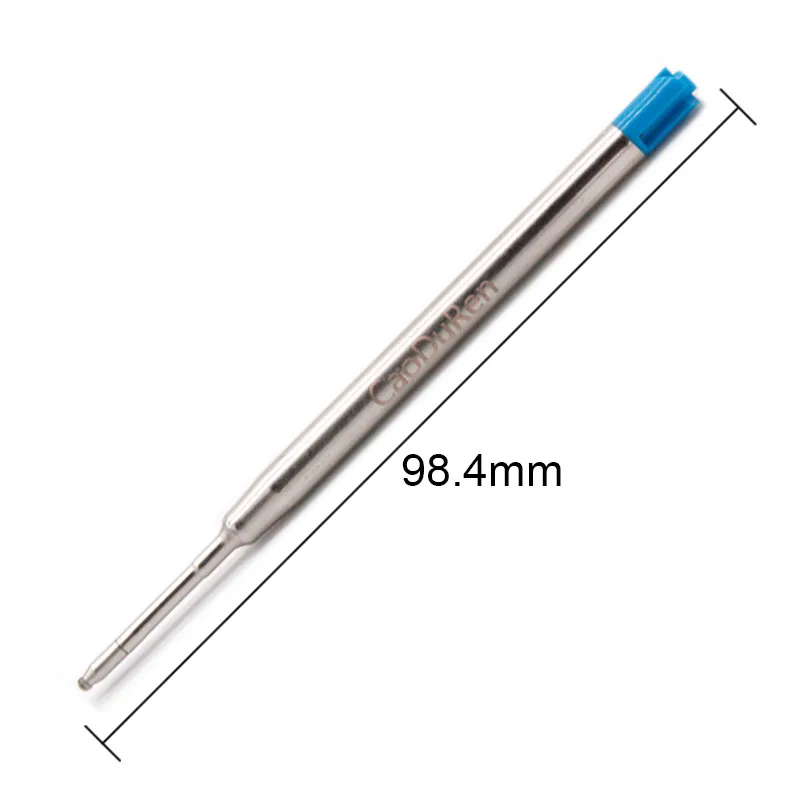 1mm Tip L 98.4mm Ballpen Rolling Ball Pen Refill Ballpen Refill For 1782467 Parker German Ink