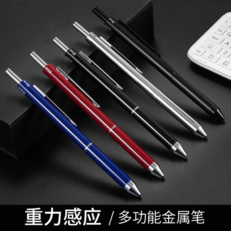 

4 In 1 Color Ballpoint Pen New Colorful Multi-Function Ballpoint Pen Office Stationery School Student Material Supplies pencil