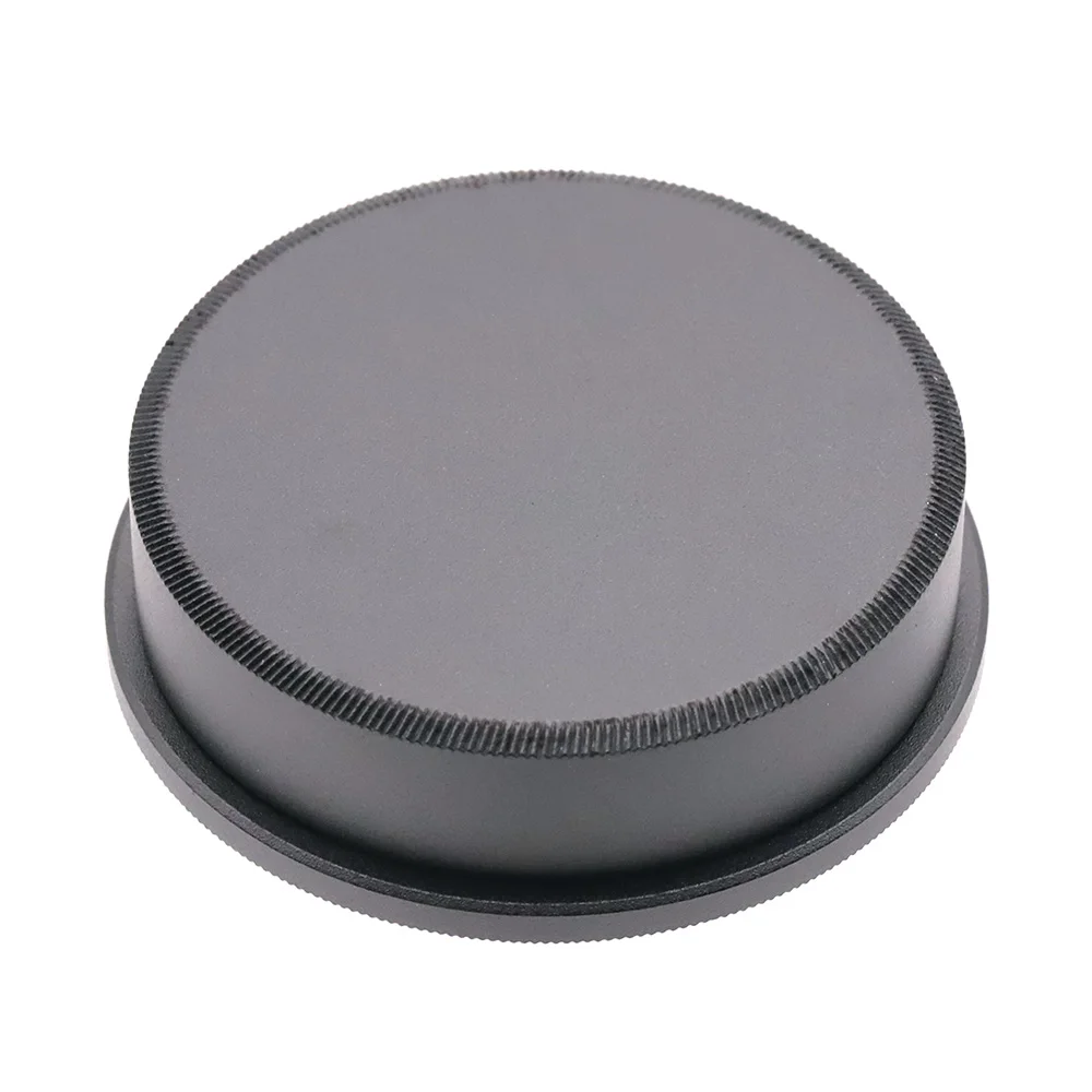 Juego de tapas de Metal M39 (39x1mm), M42 (42x1mm), tapa de lente trasera con montaje de tornillo, cubierta de cuerpo, negro/plateado