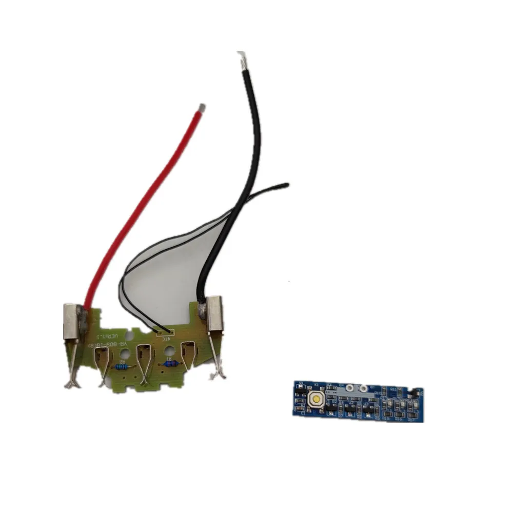 BAT618 Battery Plastic Case PCB Circuit Board LED Indicator For Bosch 18V BAT610 BAT609G BAT618 Li-ion Battery