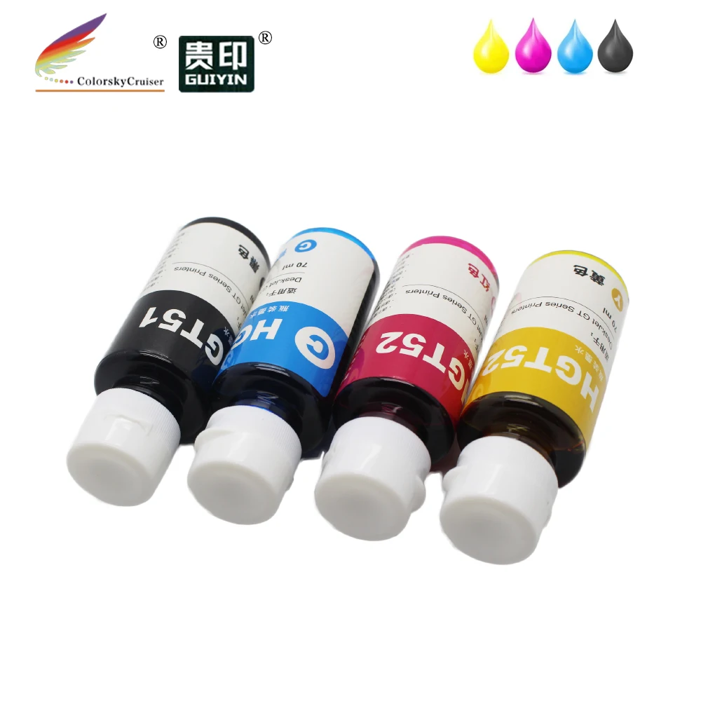 Refill Ink for HP GT51 GT52 GT-51 GT-52 DeskJet GT 5810 5811 5820 5821 5822 GT5810 GT5811 GT5820 GT5821 GT5822 Multipack