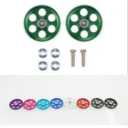 MINI 4WD self-made tamiya parts aluminium alloy 19mm 6 holes rollers 10color 1 set price