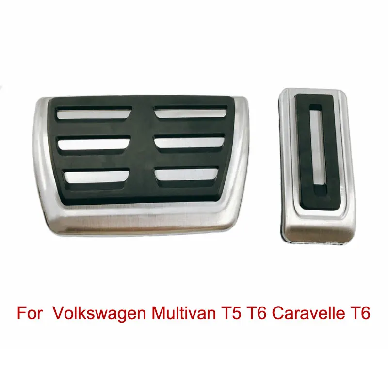 

Car Pedals For Volkswagen Multivan T5 T6 Caravelle T6 Gas Fuel Brake Pedal Pads Cover MT AT Pads Mats Car Styling