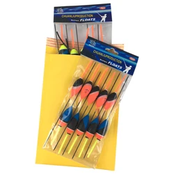 Topline Tackle 10PCS/bag Fishing Floats Mix Color Smart Float Kit Luminous Floating Fishing Light Fishing Float and Bobber Kit