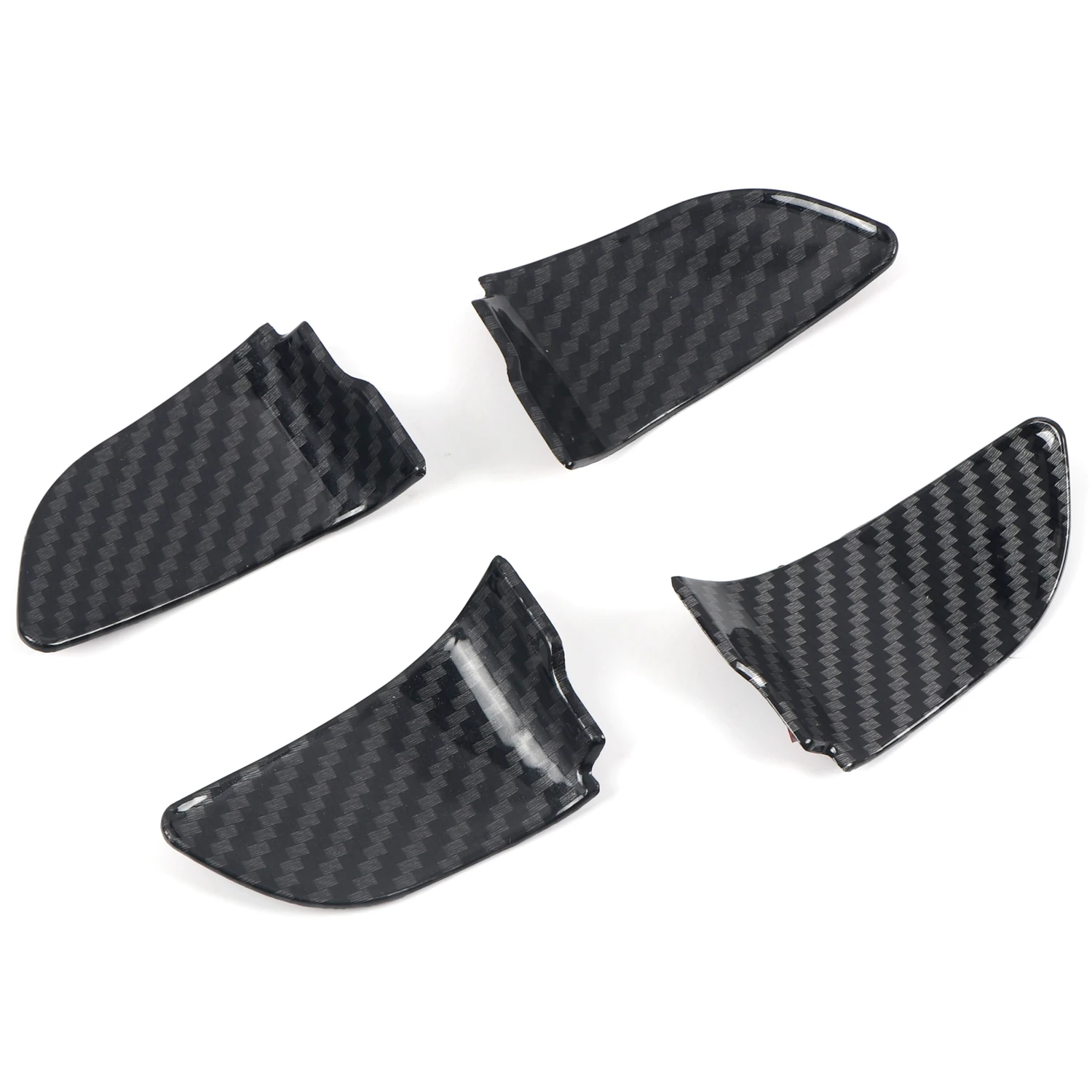 Car Accessories for Subaru WRX / WRX STI 2015-2020 Carbon Fiber Printed Interior Door Handle Bowls Stickers Cover Trim 4pcs