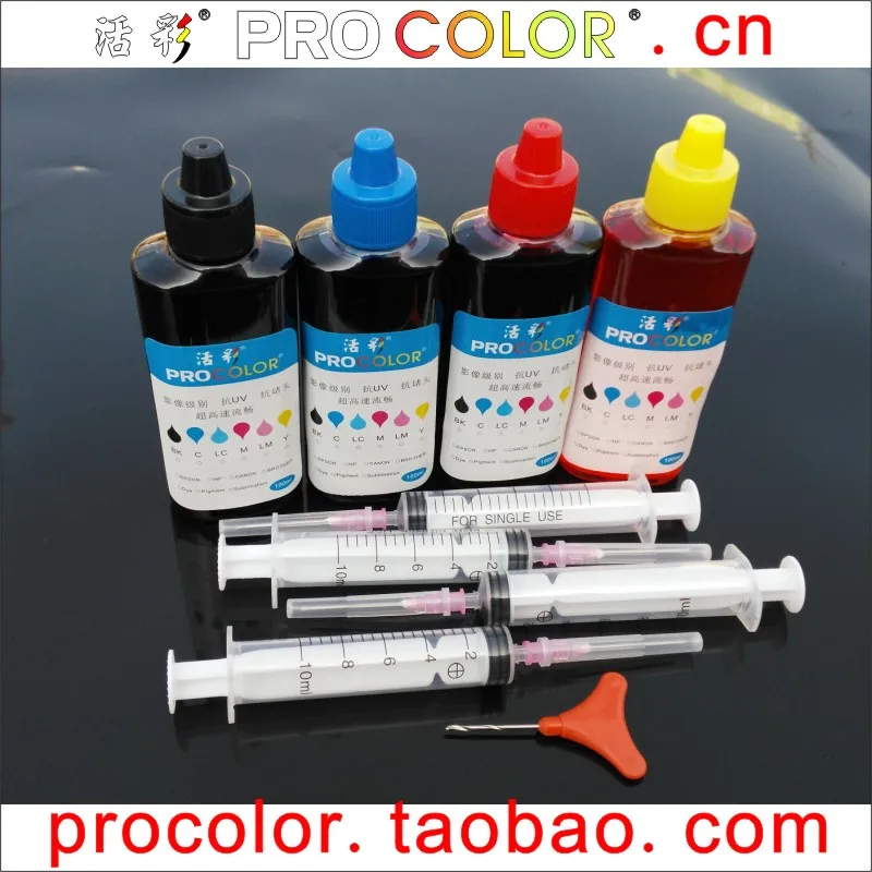 CISS Pigment Dye ink refill kits for hp703 hp704 HP 703 704 CN692A 2010 2060 K109A k209A K510 F735 inkjet Cartridge printer