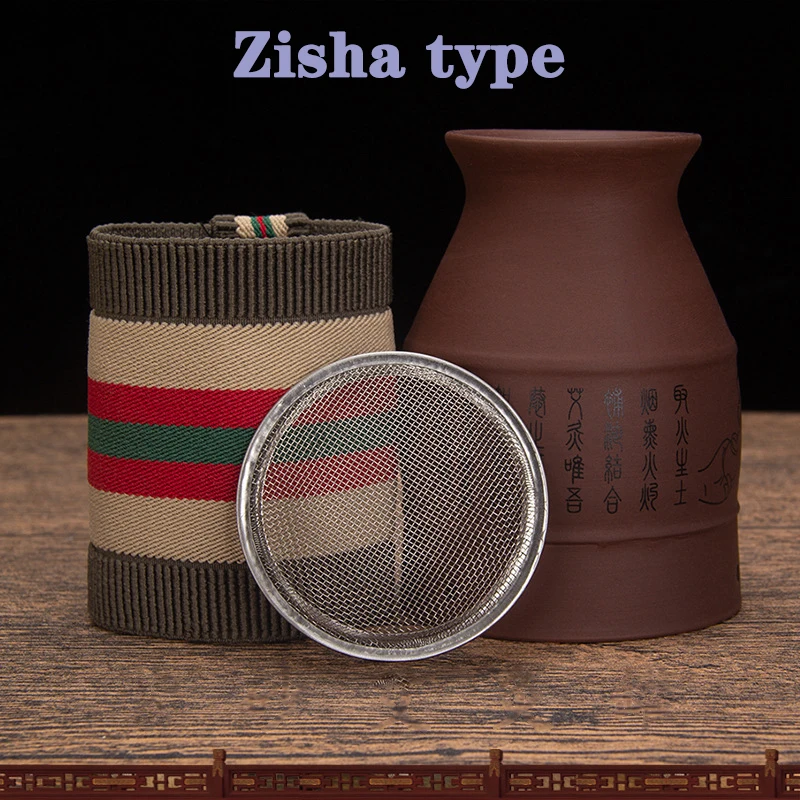 Ceramic Warm Moxibustion Jar Zisha Acupuncture Heat Therapy Body Massage Device