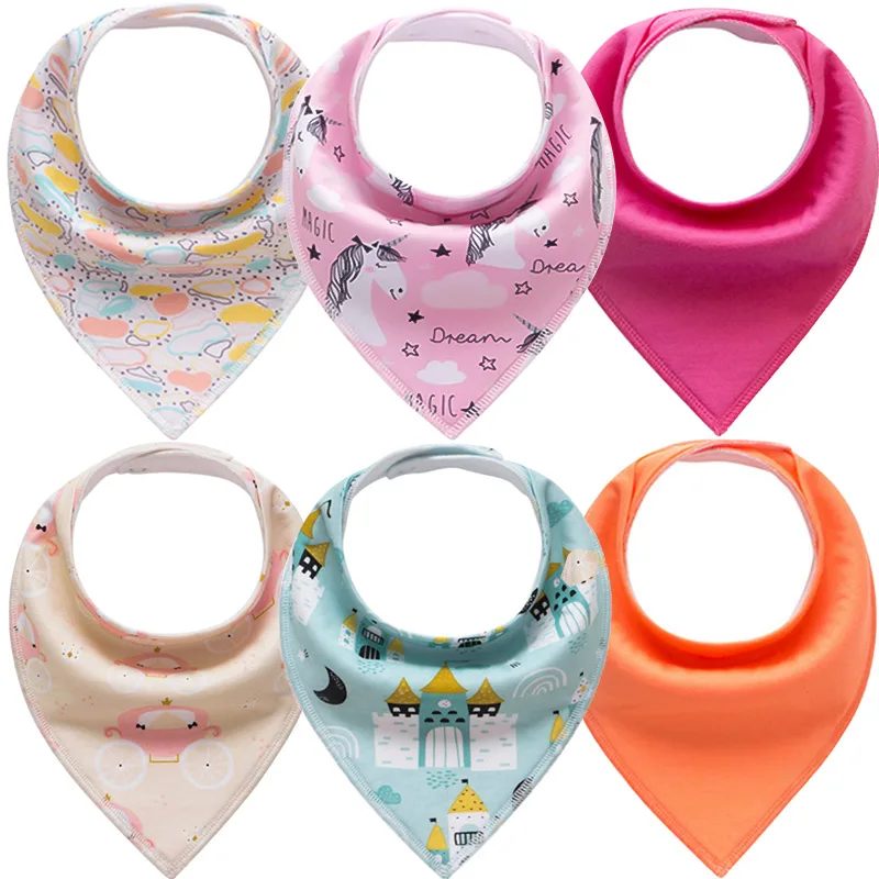 High Quality Unicorn Baby Bibs Babador Newborn Bandana Bebe Baby Stuff Burp Cloth Saliva Towel Breastplate Feeding Accessories