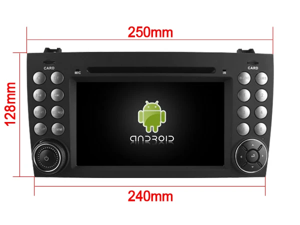 DE Stock ! WITSON Android 12 Car Video For MERCEDES-BENZ  SLK200/SLK280/SLK350/SLK55/R171/W171 PX5 Octa-Core 4+64GB