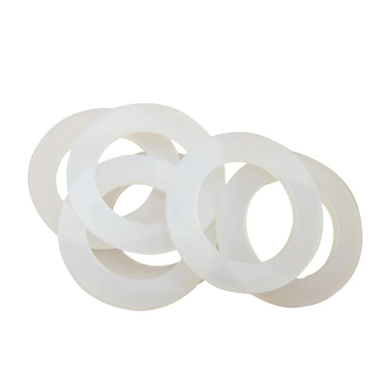 5pcs Silicone Gasket For Camlock Coupling Type B C D   Stainless Steel SS304 Soft Sealing