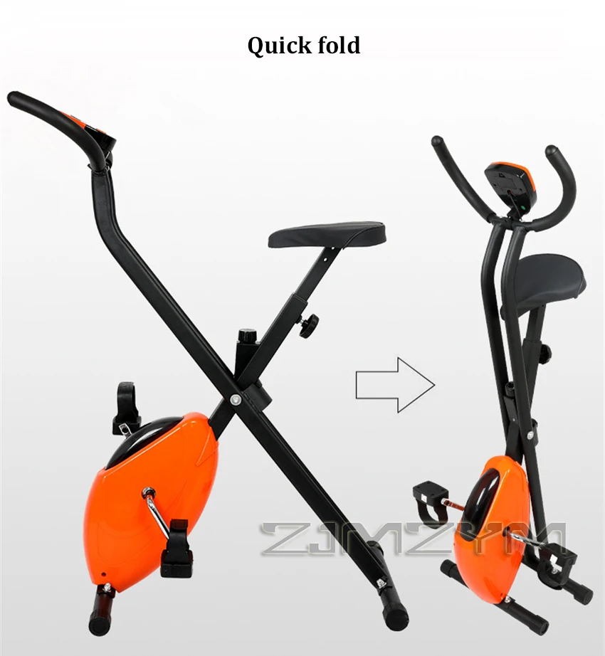 Foldable Exercise Bike Home Fitness Equipment Indoor Static Bicycles Exercise Bicycle Training Stationary Equipment