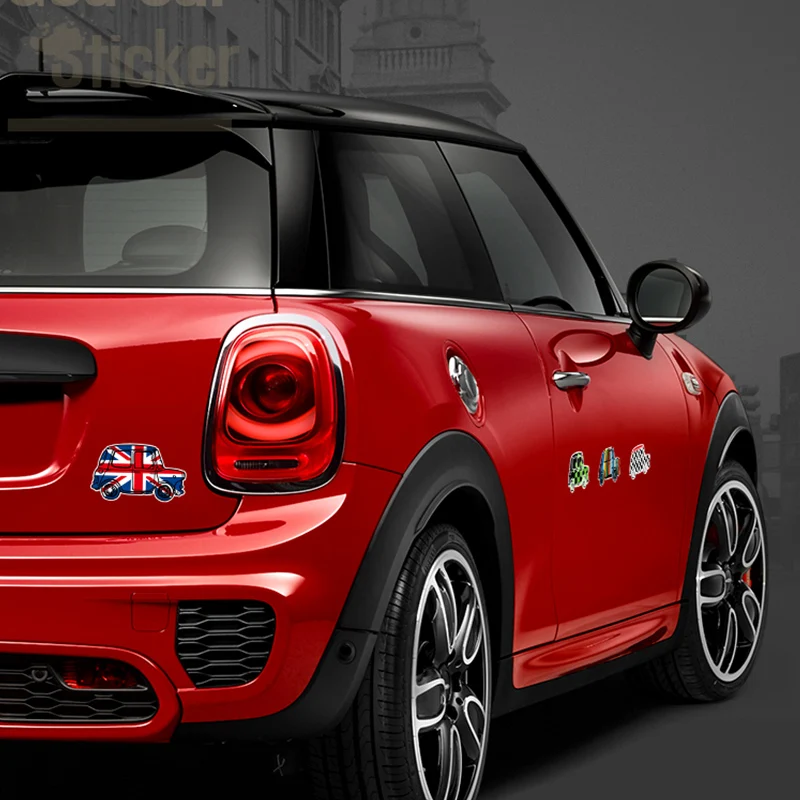 

For BMW MINI COOPER F54 F55 F56 F60 R55 R60 R61 Creative Vintage classic car Decal Car accessories exterior Stickers decoration