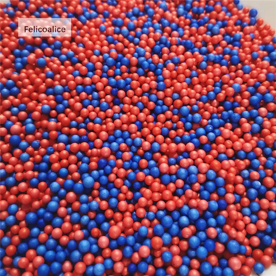 12L DIY Schnee Schlamm Partikel Zubehör Schleim Kugeln Kleine Winzige Schaum Perlen Für Floam Füllstoff Für DIY Liefert 2-4mm – Detail 18
