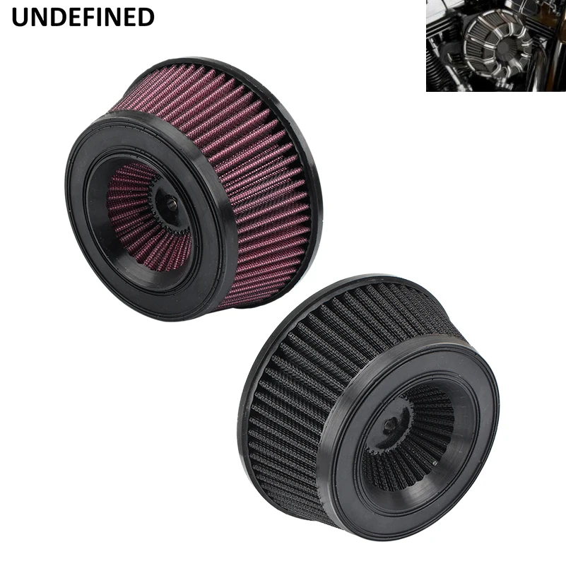 Blue Air Filter Repalecment Element For Harley Touring Sportster Iron 883 XL 1200 Dyna FXR Softail Fatboy FLST FXDLS Universal