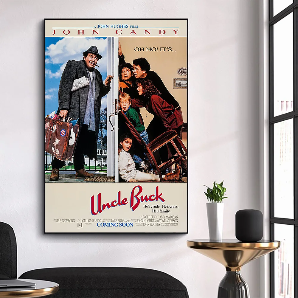 

WM3277 Uncle Buck Classic Movie HD Silk Fabric Poster Art Decor Indoor Painting Gift