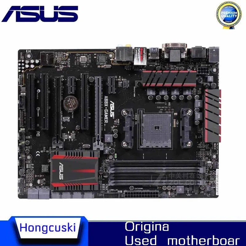 

For ASUS A88X-GAMER Used original motherboard Socket FM2+ FM2 DDR3 A88X Desktop Motherboard