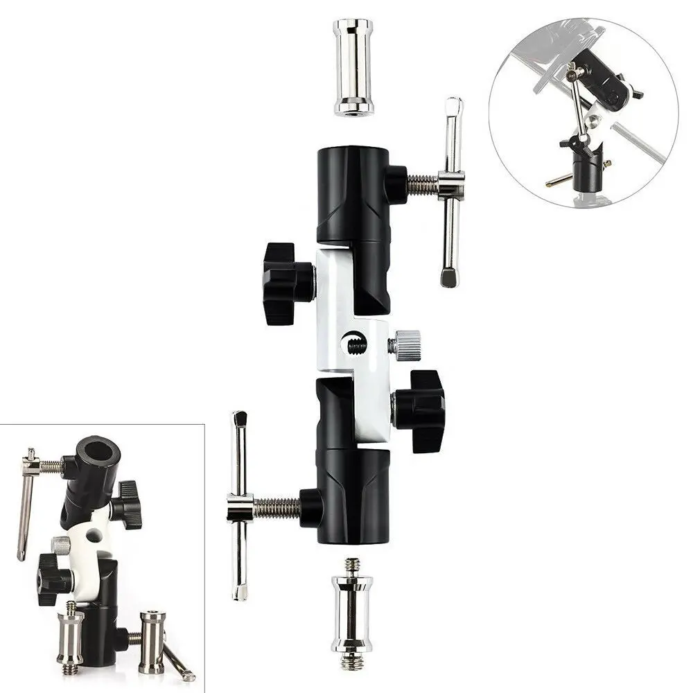 قوس مظلة فلاش على شكل U ، حامل مظلة 360 درجة لكانون نيكون فلاش Speedlite ، جديد