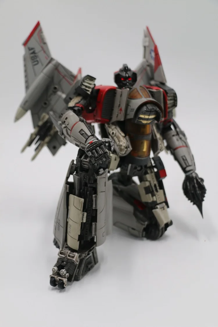 Transformation Toy Fighter Deformation Machine SX-01 Hornet Gaiden Movie Version Lightning Starscream Full-coating  Model